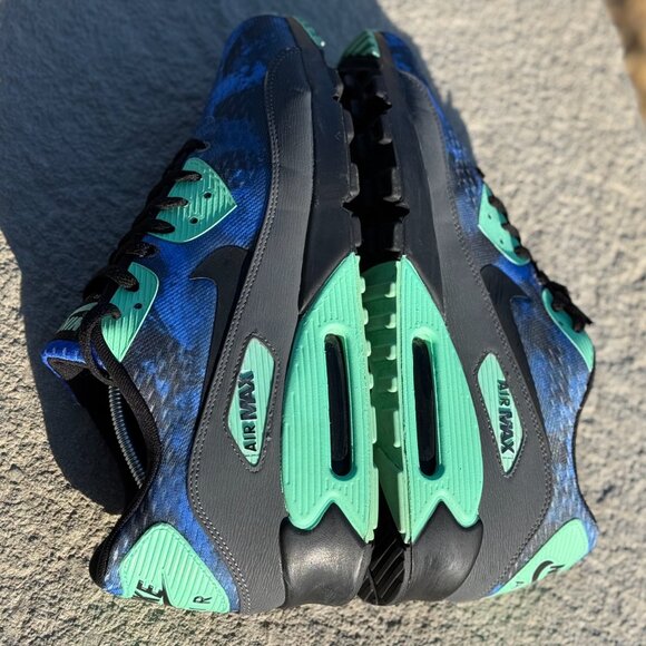 Nike Air Max 90 Comfort Prm Hyper Cobalt - Mens 12 - Picture 4 of 6